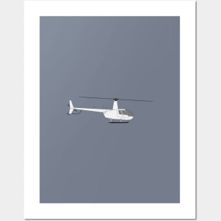 Robinson R44 - Light Helicopter Posters and Art